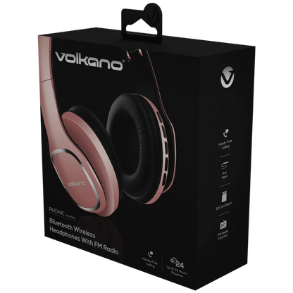Volkano Phonic Series Bluetooth Headphones
